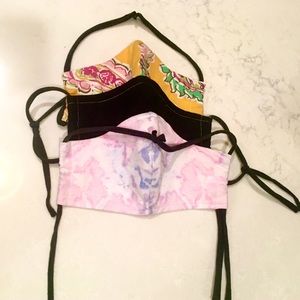 3 Adjustable Face Masks